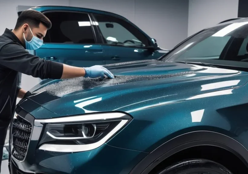 applying ceramic coat