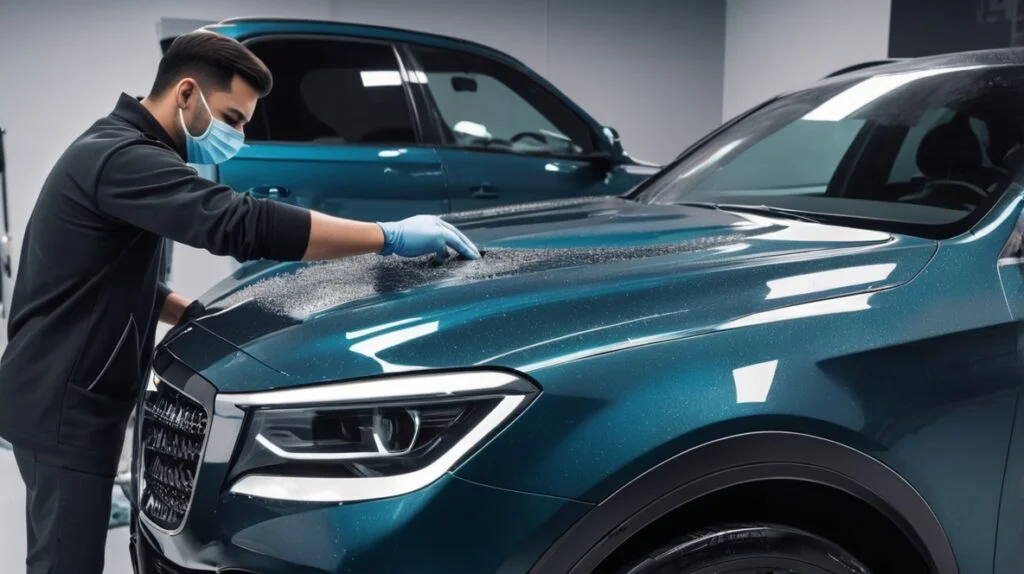applying ceramic coat
